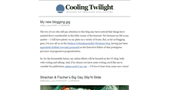 Desktop Screenshot of coolingtwilight.com