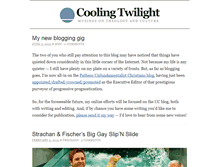 Tablet Screenshot of coolingtwilight.com